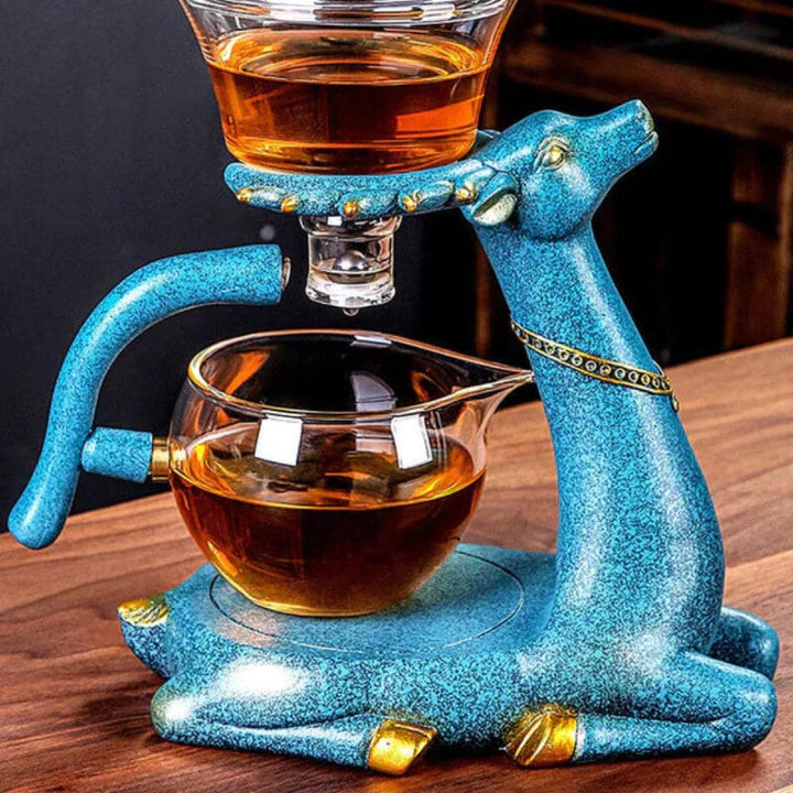CeramiTea | Handcrafted Ceramic Animal Teapot Set for Elegant Home Tea Serving 1