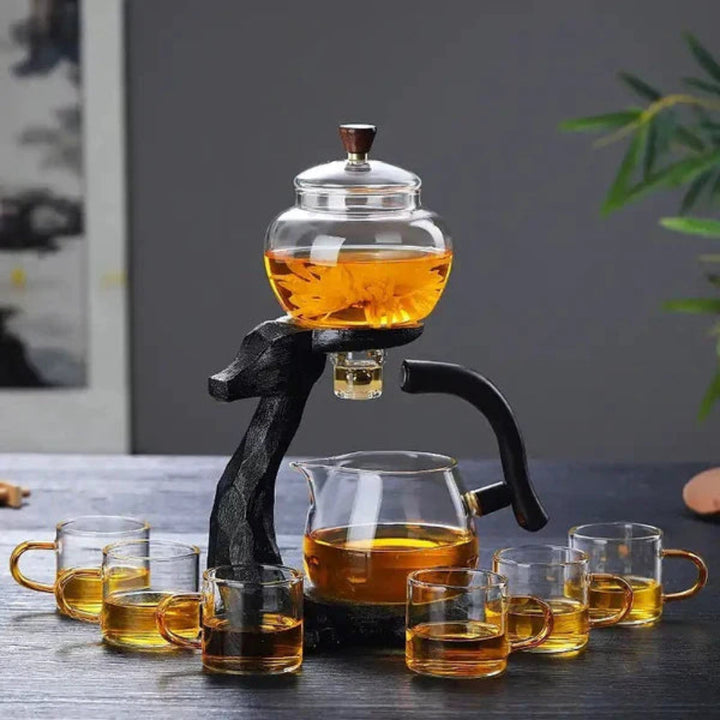 CeramiTea | Handcrafted Ceramic Animal Teapot Set for Elegant Home Tea Serving 5