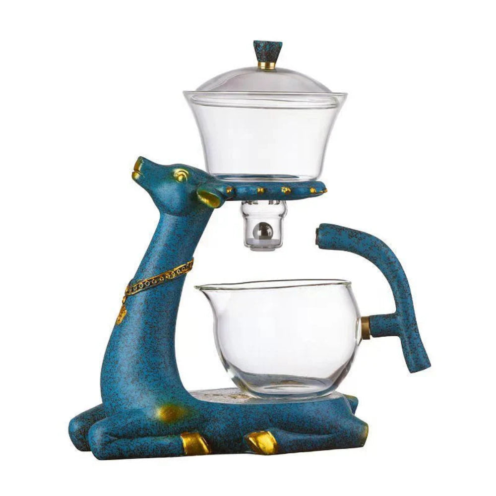 CeramiTea | Handcrafted Ceramic Animal Teapot Set for Elegant Home Tea Serving 6
