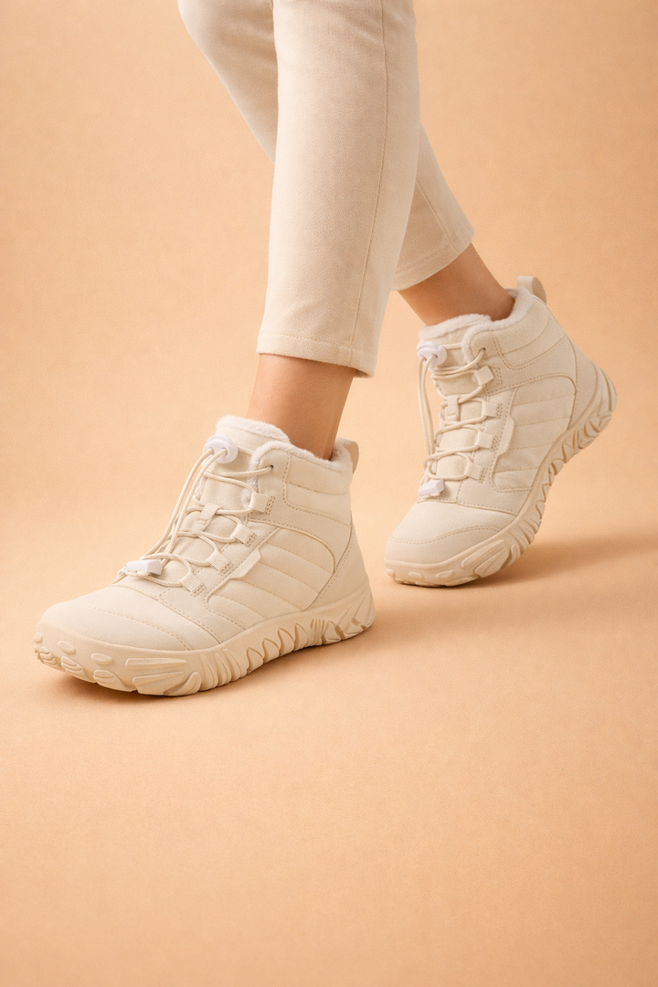 Bottes de neige pieds nus imperméables pour unisexe – Conception confortable et de soutien