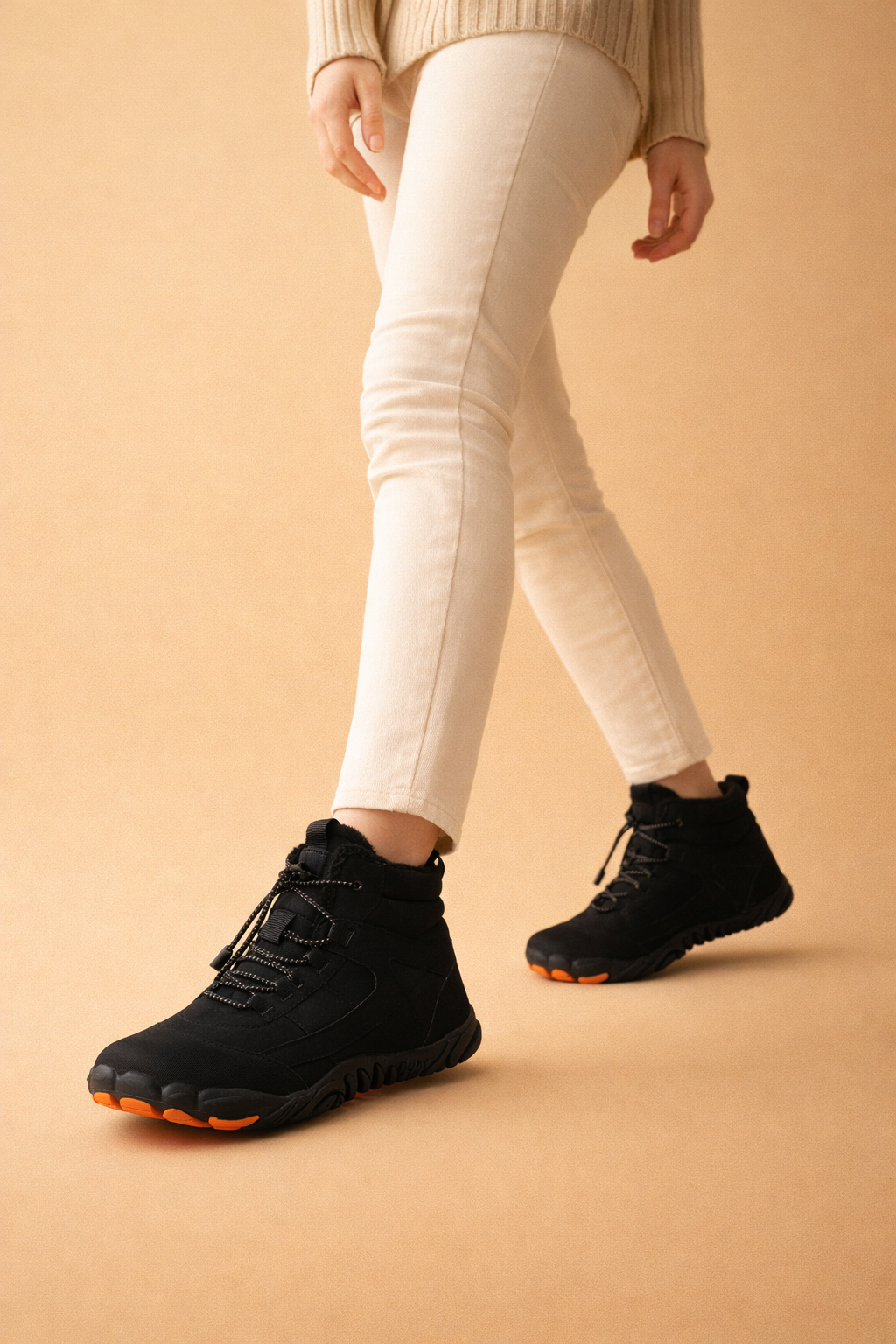 Chaussures de randonnée imperméables pour unisexe – Confort épais et chaud