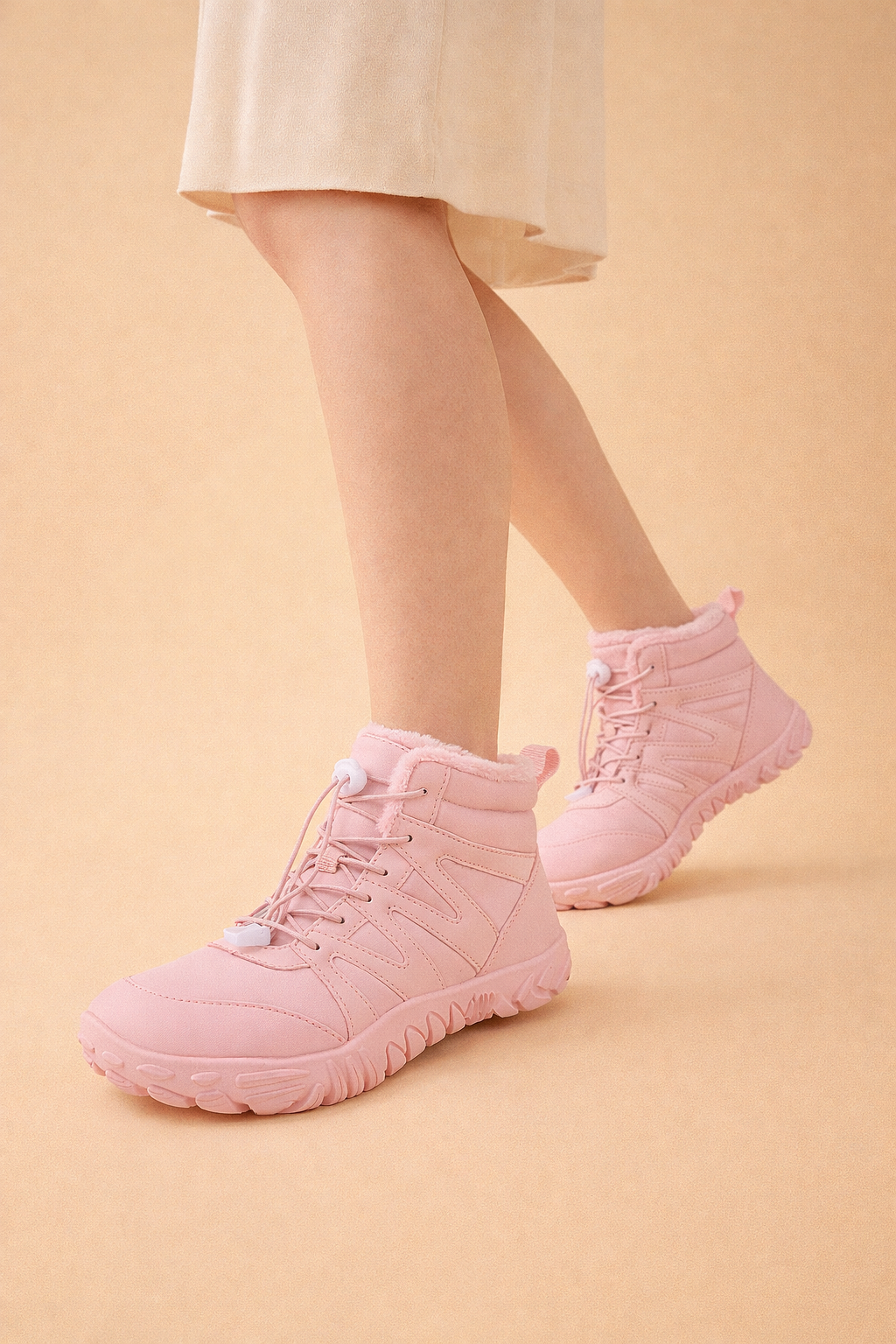 Chaussures d'hiver imperméables pieds nus pour unisexe – Confort et mouvement naturel