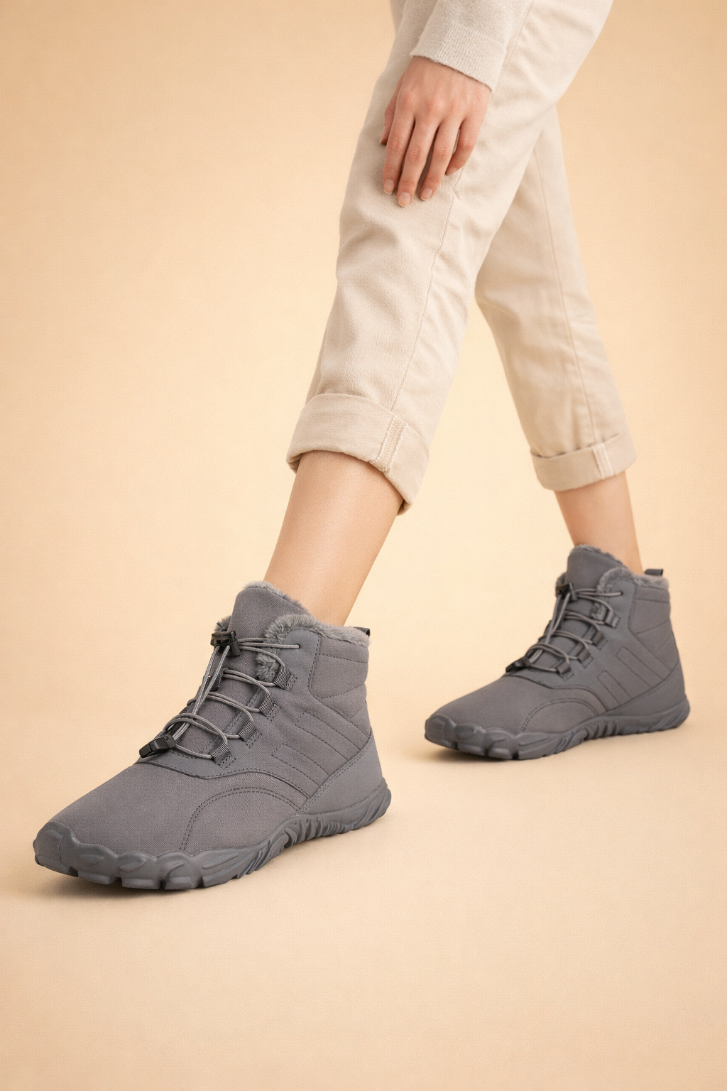 Bottes d'hiver respirantes pour femmes – design léger et antidérapant