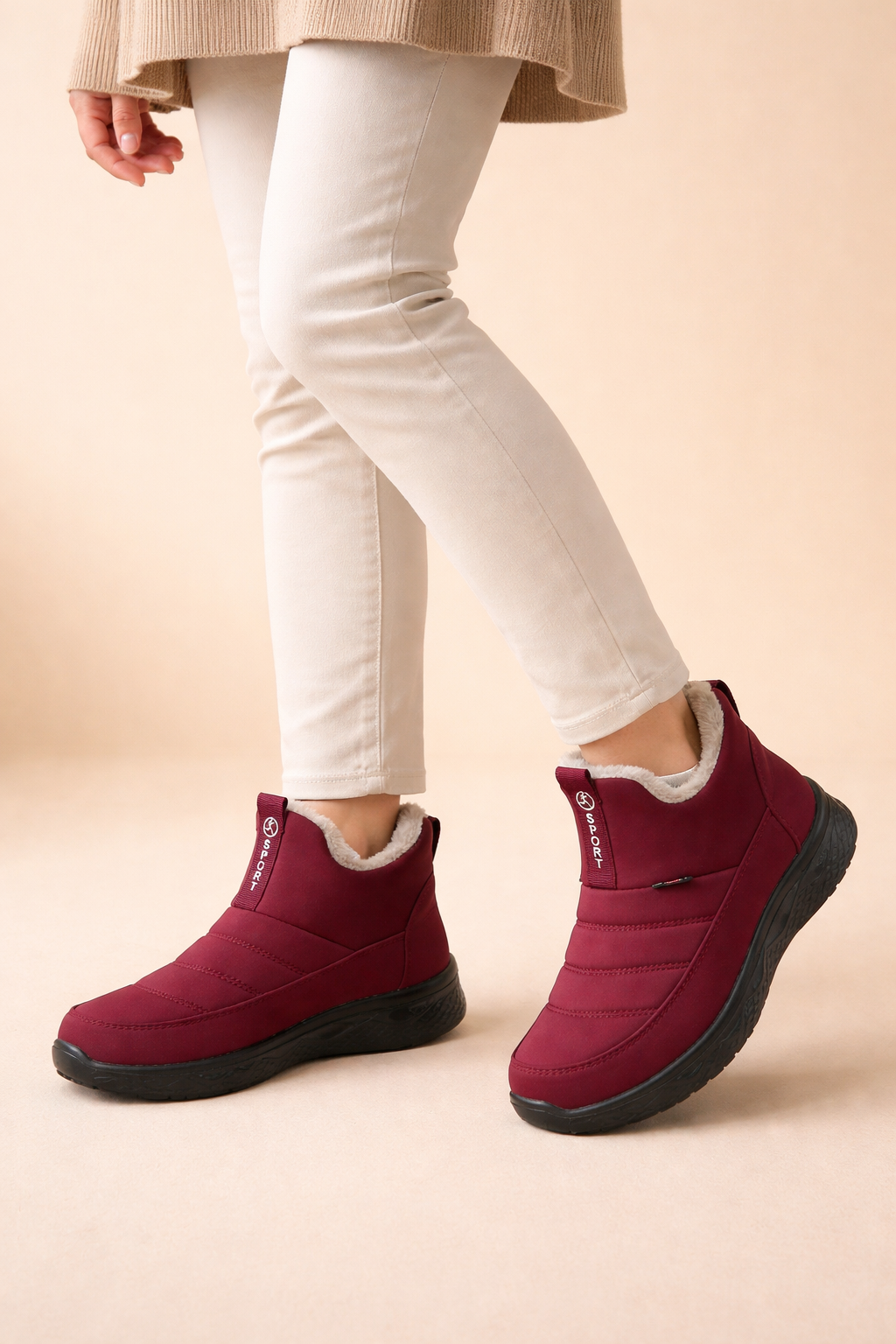 Magdalena | Women’s Cozy Waterproof Winter Ankle Boots