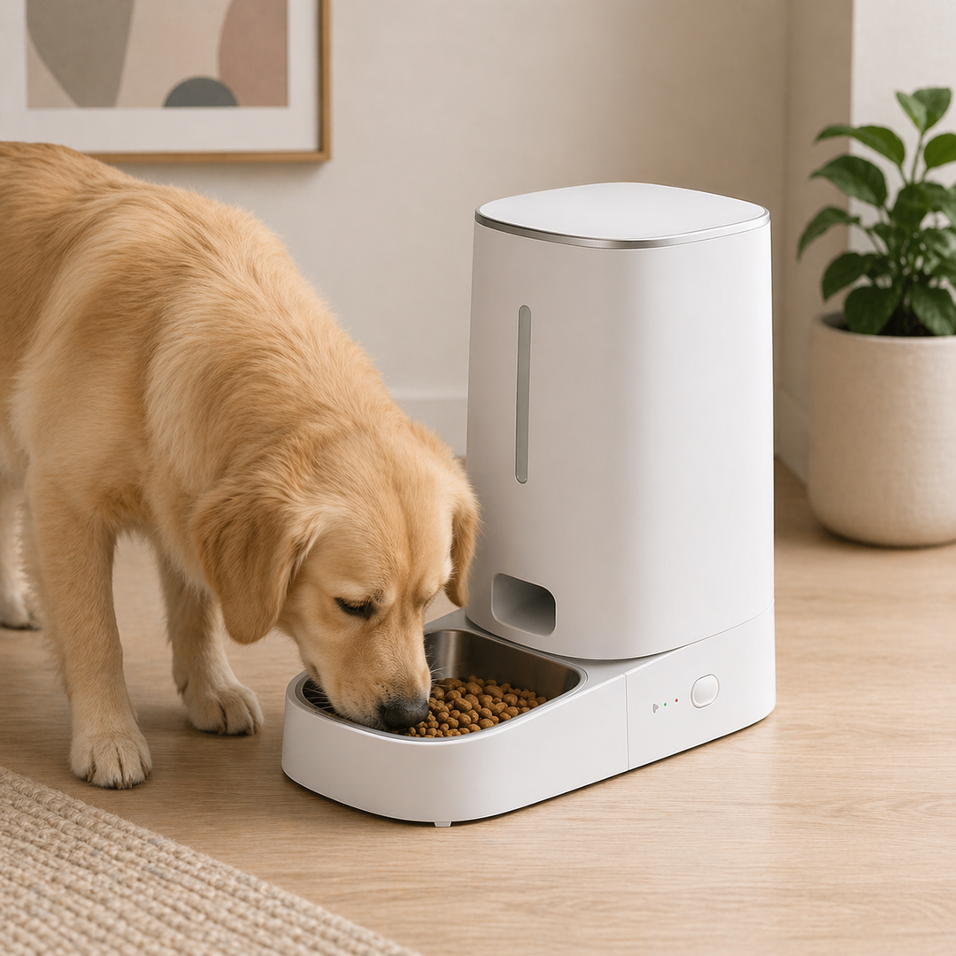 Distributeur automatique de nourriture pour chat