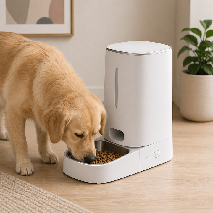 Distributeur automatique de nourriture pour chat