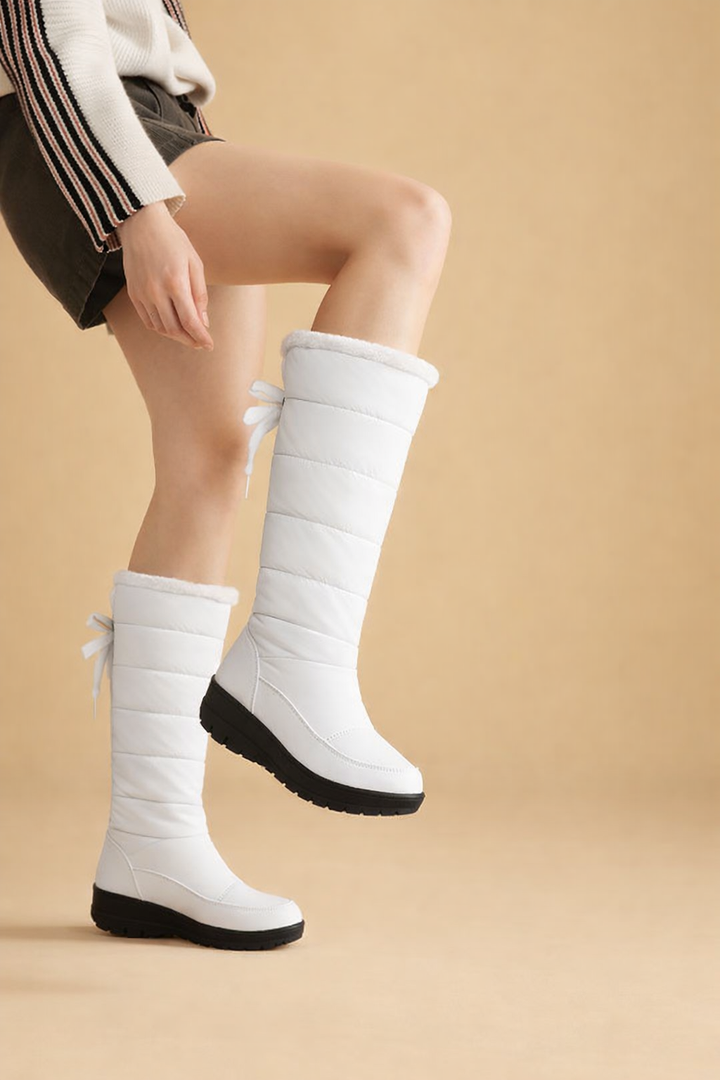Sunshine | Bottes d'hiver lacées confortables pour femmes