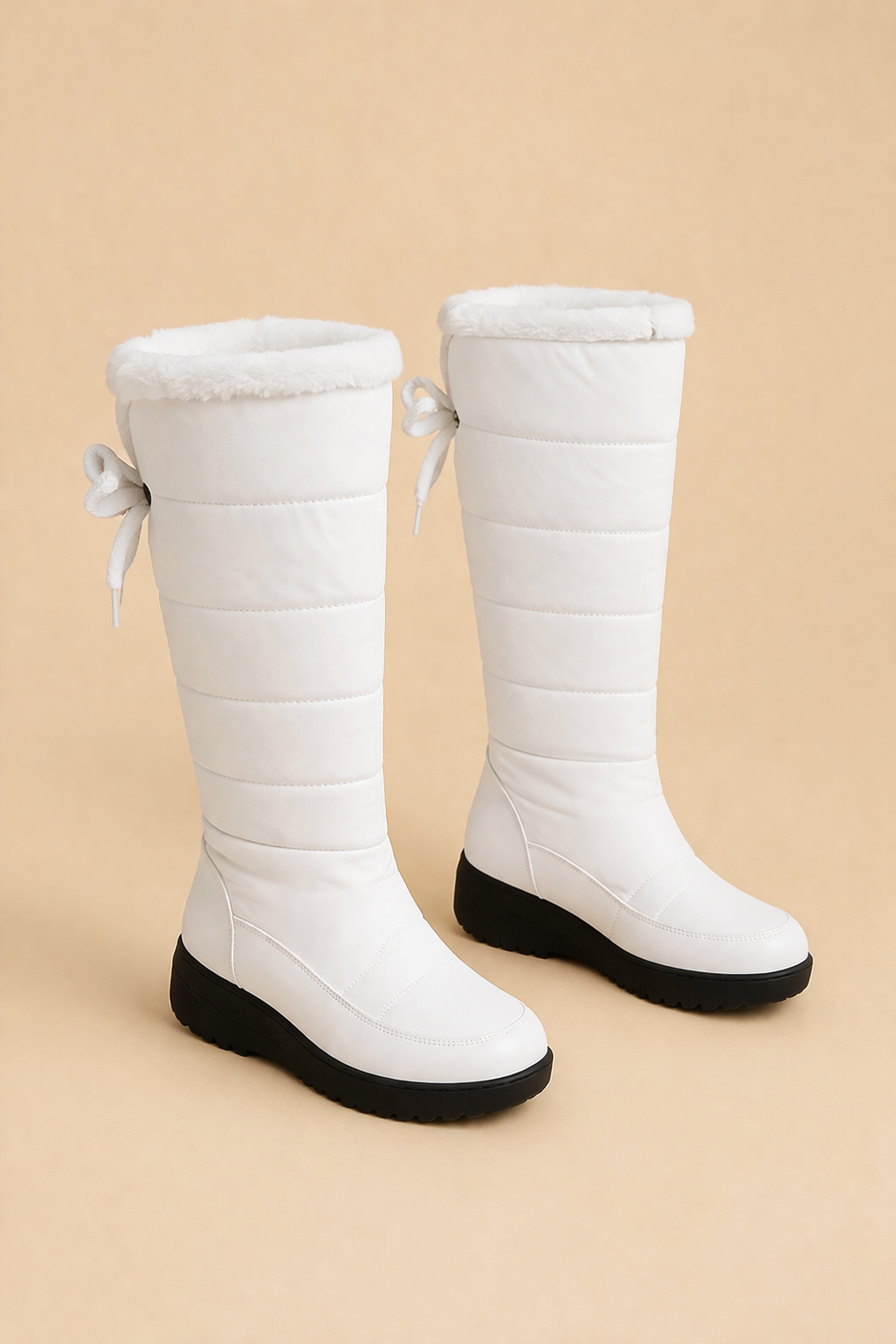 Sunshine | Bottes d'hiver lacées confortables pour femmes