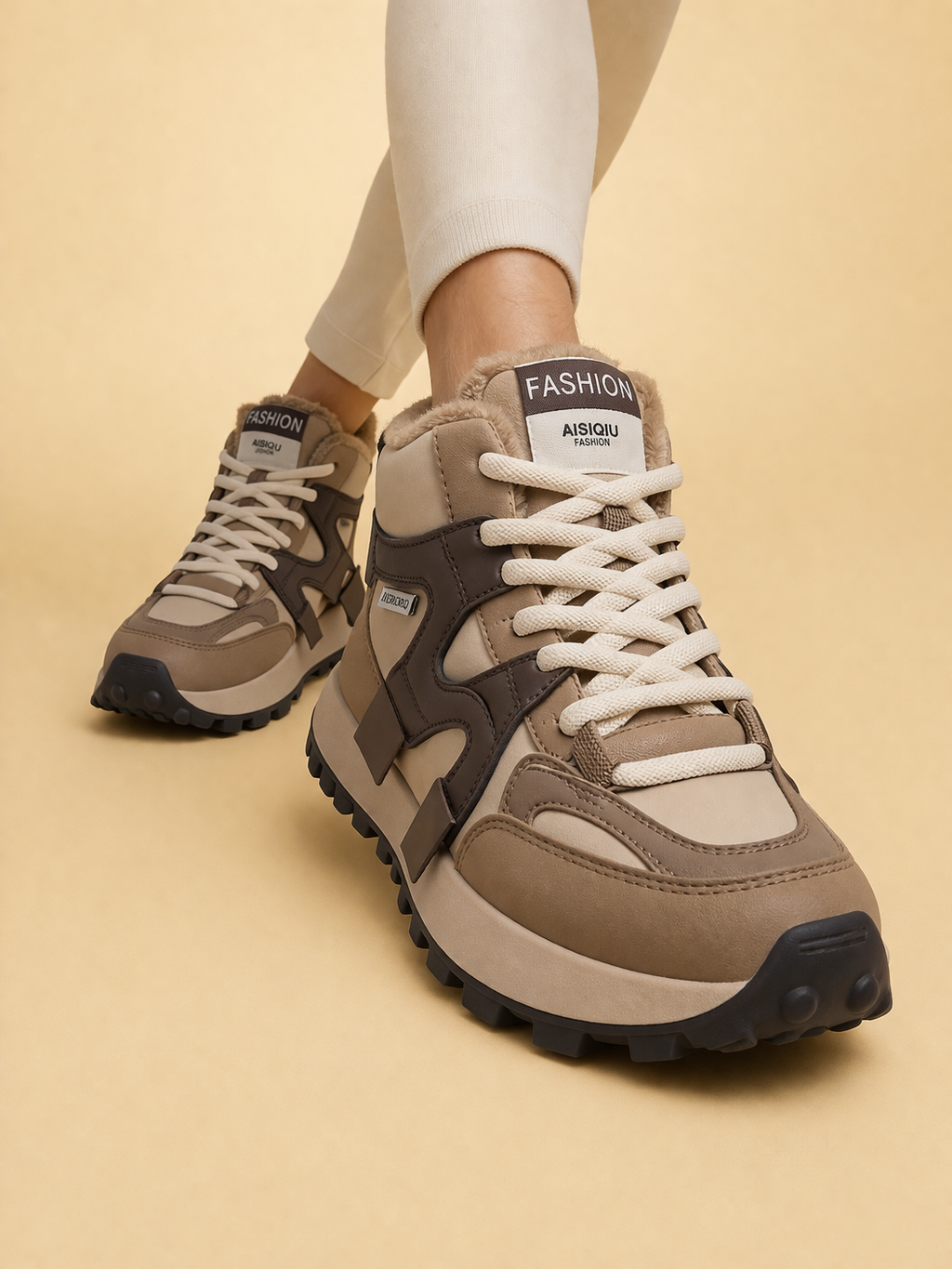 Lorie | Bottines d'hiver confortables et rembourrées pour femmes