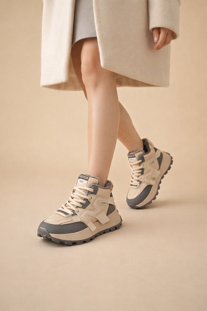Lorie | Bottines d'hiver confortables et rembourrées pour femmes