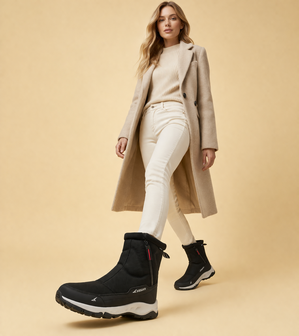 Klara | Bottes d'hiver chaudes antidérapantes pour un confort hivernal