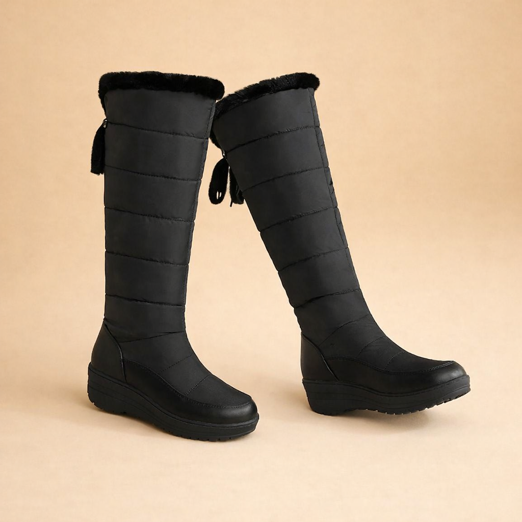 Sunshine | Bottes d'hiver lacées confortables pour femmes
