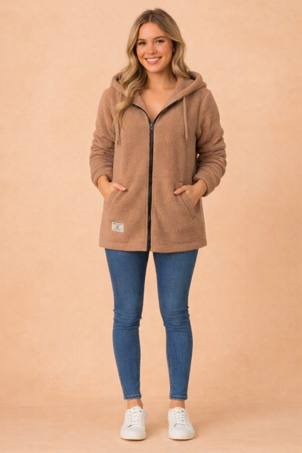Natalia | Longue veste d'hiver avec capuche