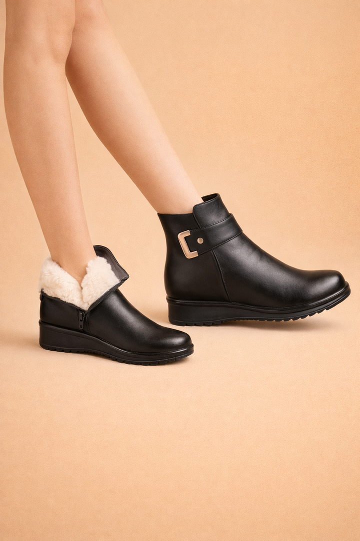 Liza | Bottes d'hiver antidérapantes pour femmes – Confort douillet et sécurisé