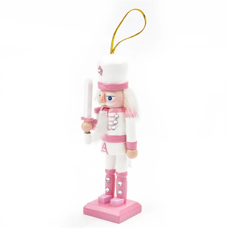 ChicWalnuts | Pink Cartoon-Style Nutcracker Decor Figures 5