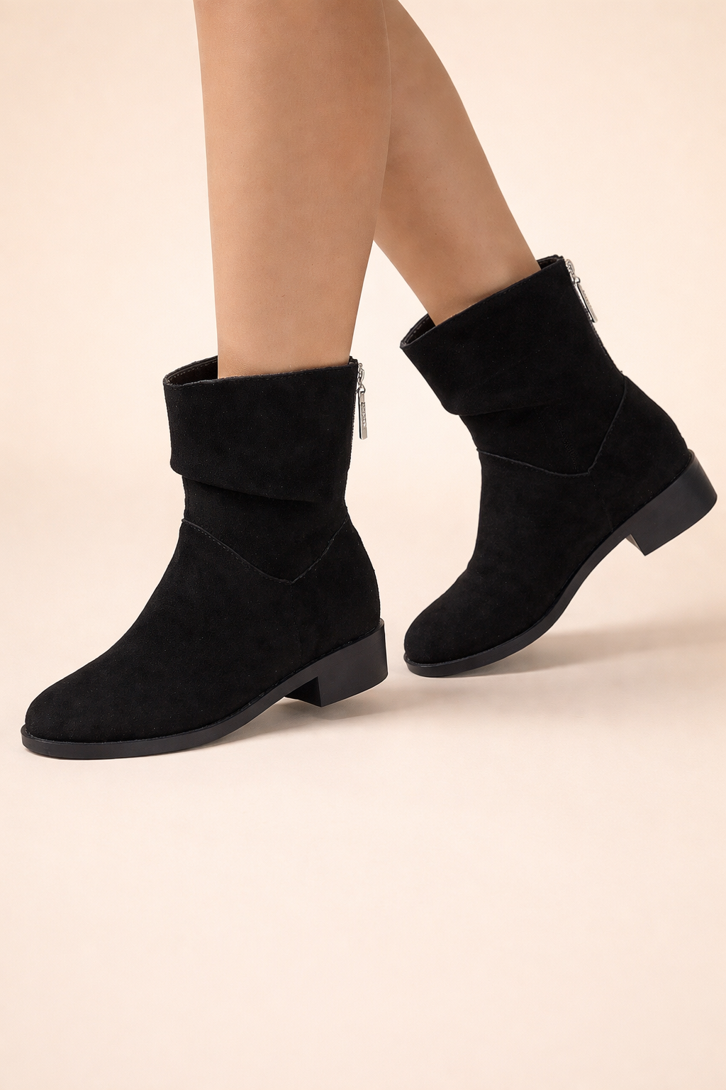 Fatima | Women’s Chic Mid-Heel Ankle Boots for Versatile Styling