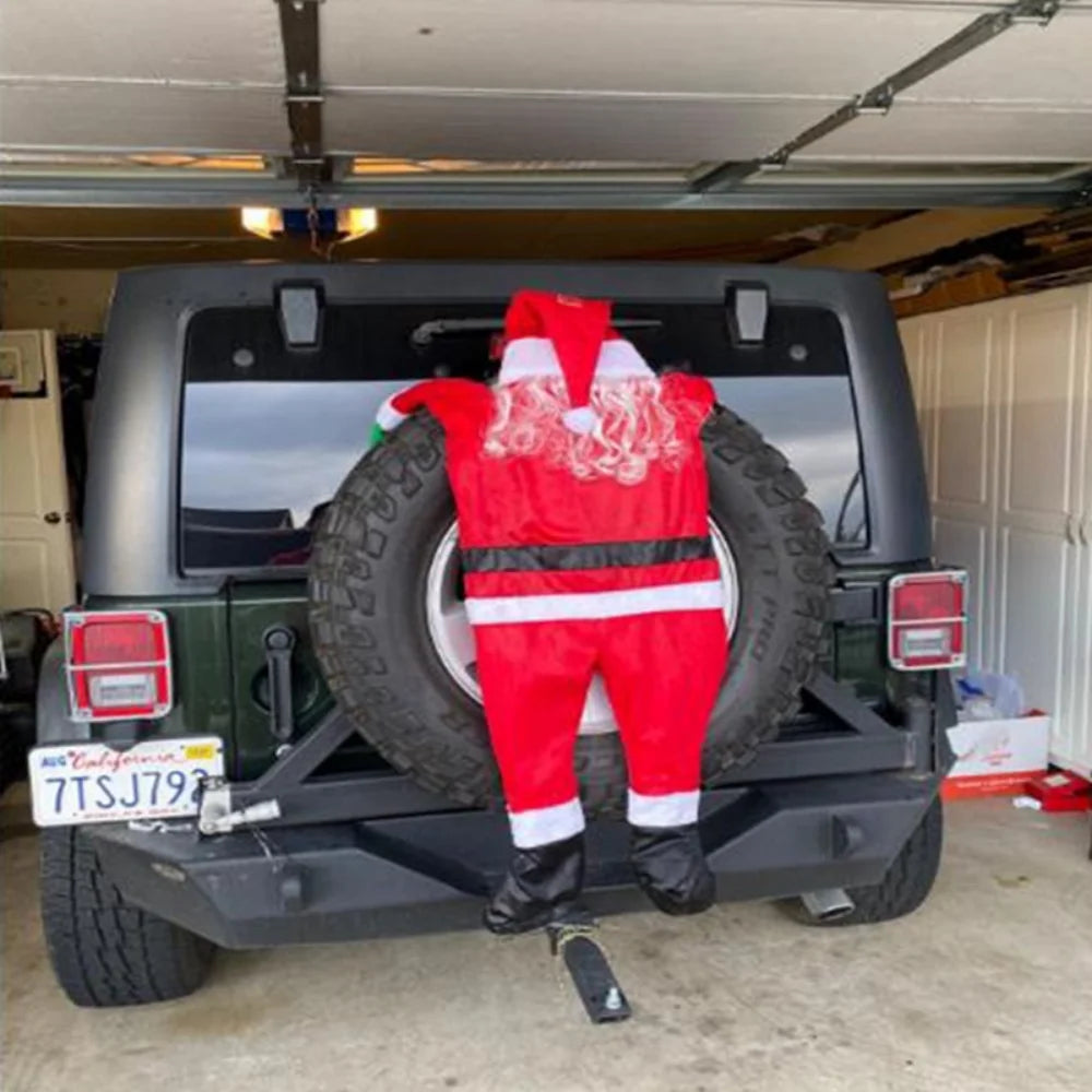 Christmas Elegance | Hanging Santa Decoration for Holiday Interiors 5