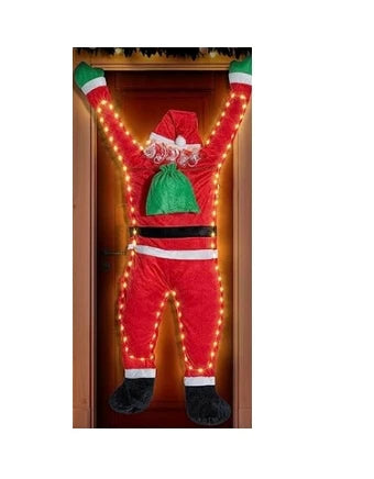 Christmas Elegance | Hanging Santa Decoration for Holiday Interiors 7