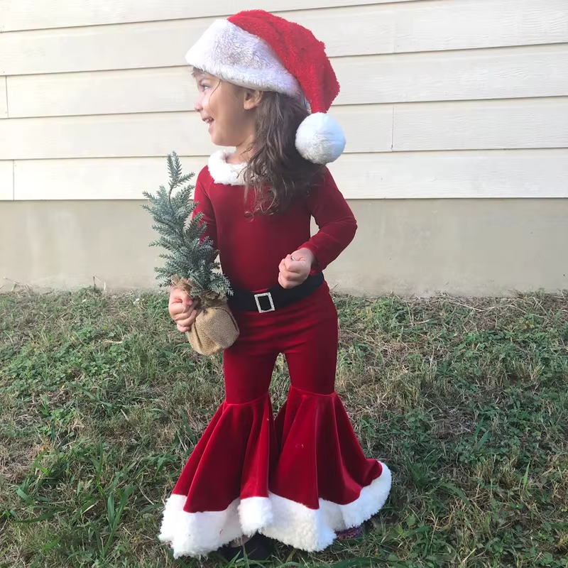 Christmas Santa Claus Costume 1