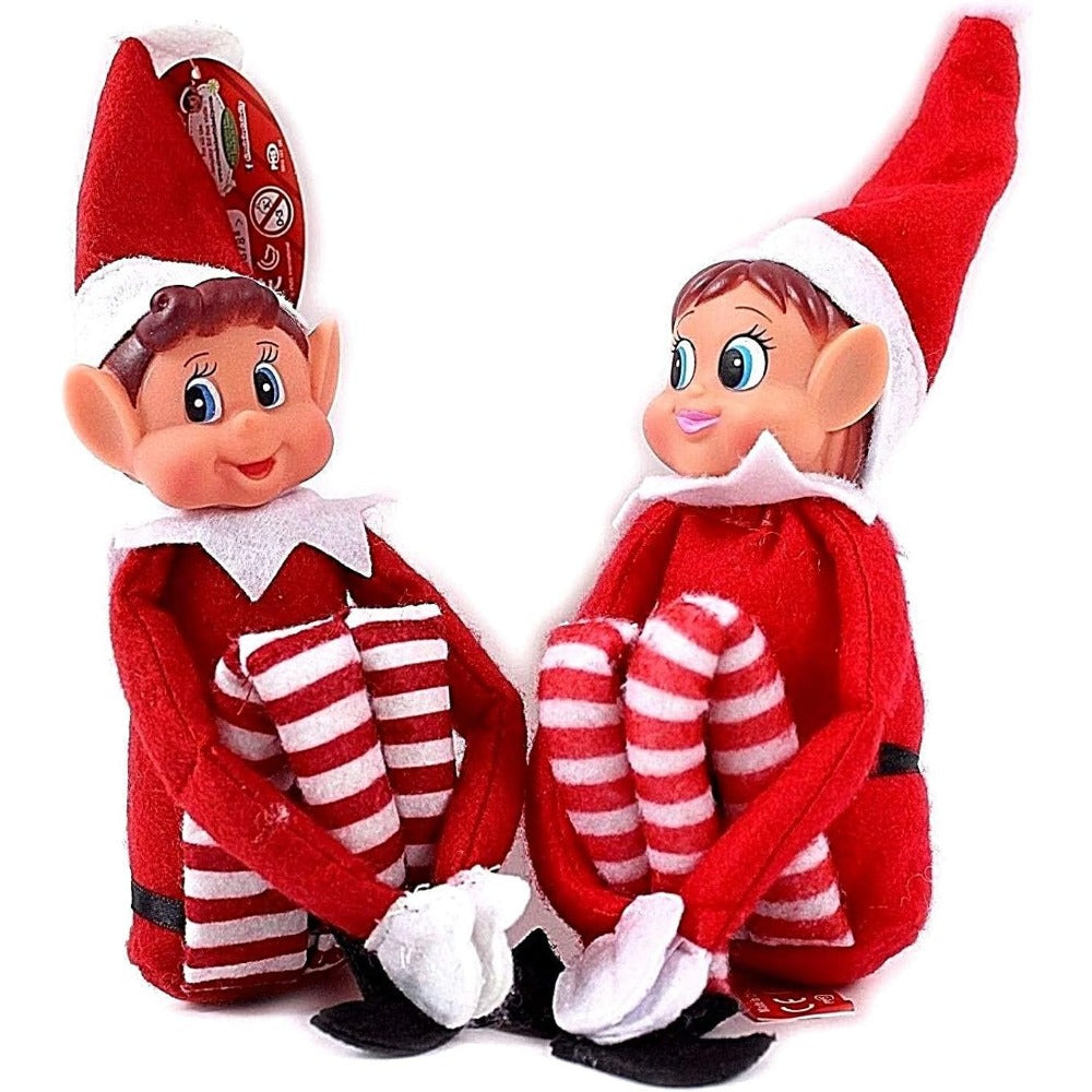 Christmas Sitter | Posable Elf Toy for Kids’ Holiday Decor 1