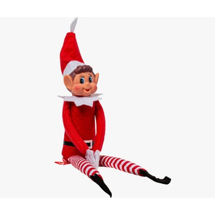 Christmas Sitter | Posable Elf Toy for Kids’ Holiday Decor 2