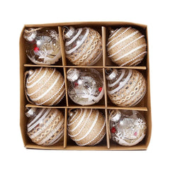 Christmas Tree Ornaments | Decorative Hanging Balls for Holiday Setup 2
