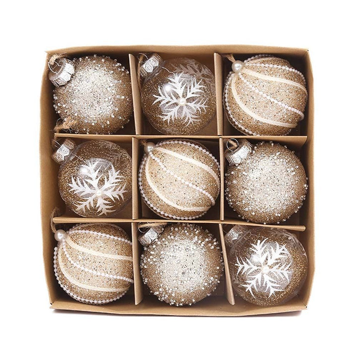 Christmas Tree Ornaments | Decorative Hanging Balls for Holiday Setup 4