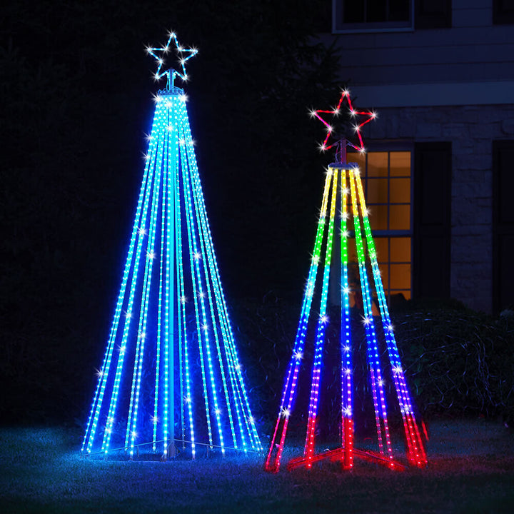 Christmas – Multicolor Led Animated Outdoor Christmas Tree Lightshow 5