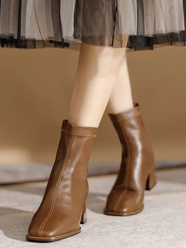 Classic women's shoes | With zipper 6