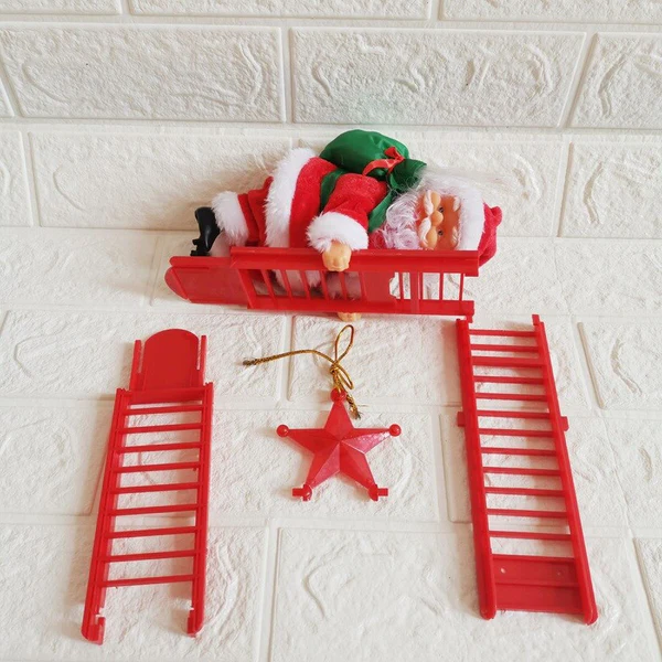 Climbing Santa 1