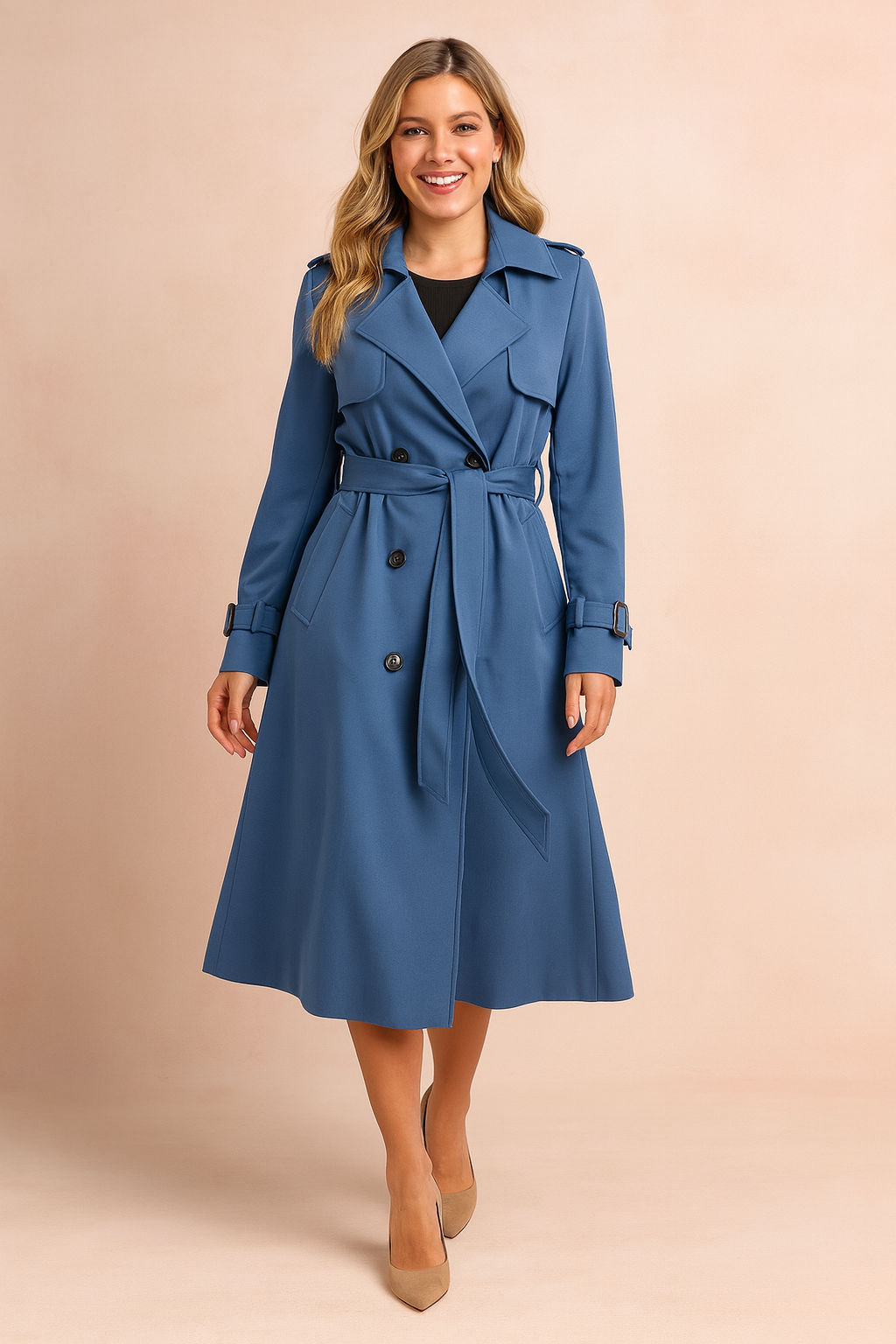 Cloe | Elegant Winter Trench Coat 3
