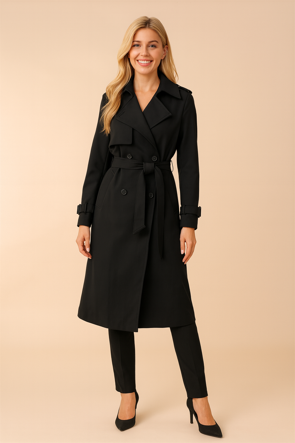 Cloe | Elegant Winter Trench Coat 4