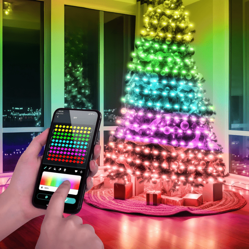 ColorShine – RGBIC LED Strip Lighting for Holiday Parties and Rooms 0