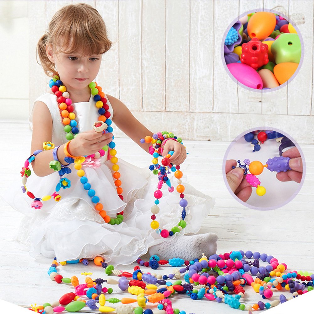 ColorfulBead Haven | Jewelry Making Kit for Kids’ Creative Expression 0