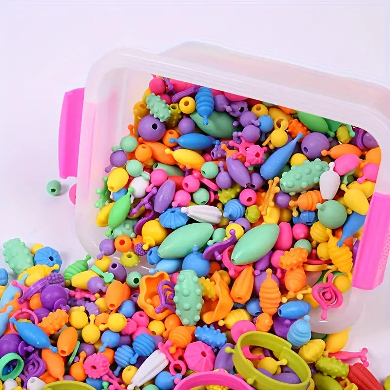 ColorfulBead Haven | Jewelry Making Kit for Kids’ Creative Expression 3