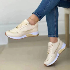 Comfortable Lace-Up Sneakers for Women – Stylish Design for All-Day Wear 2