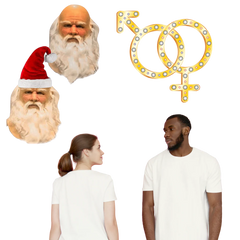 Cosplay Santa Mask 2