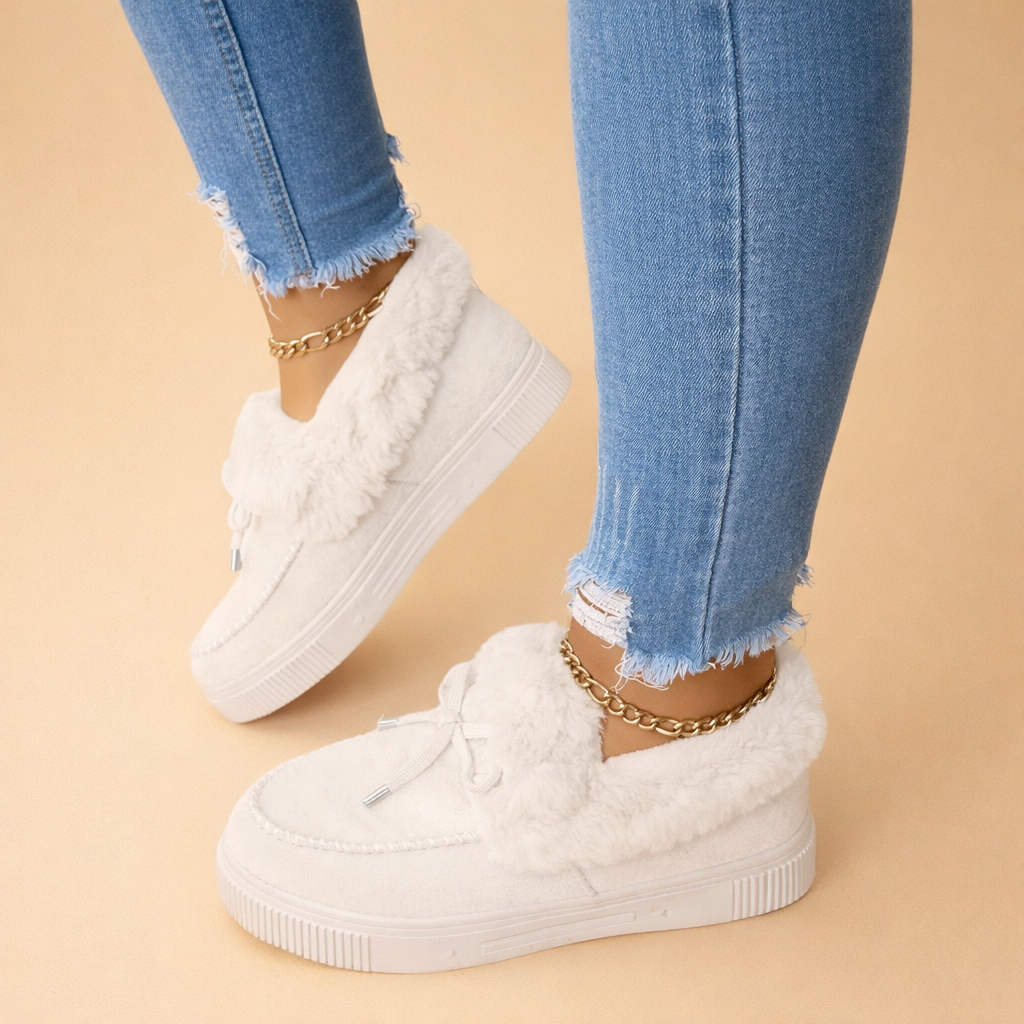 Bottes d'hiver chaudes pour femmes – Confort douillet et élégant