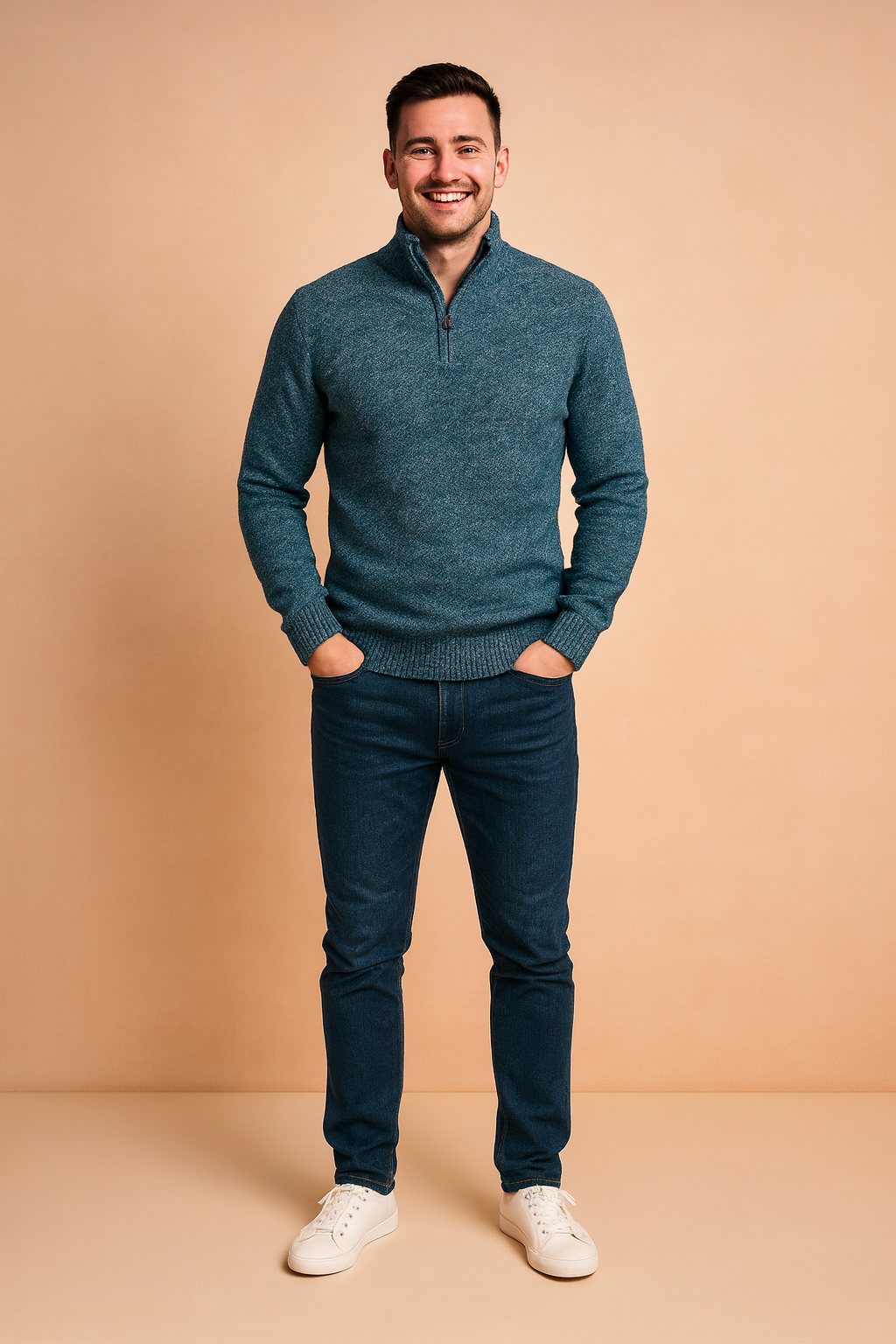 Czesław | Zipper Sweater for Cold Days 0