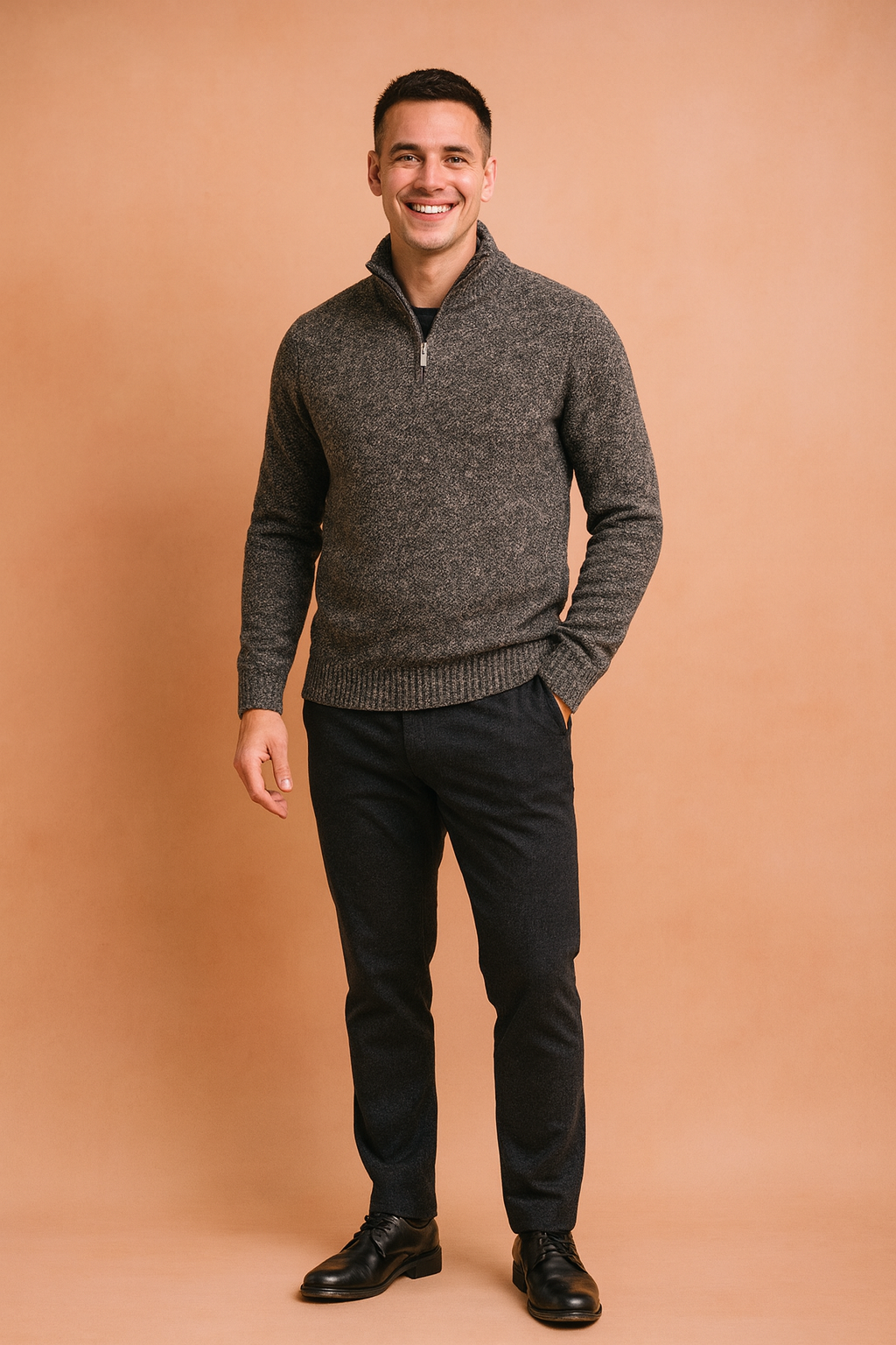 Czesław | Zipper Sweater for Cold Days 1