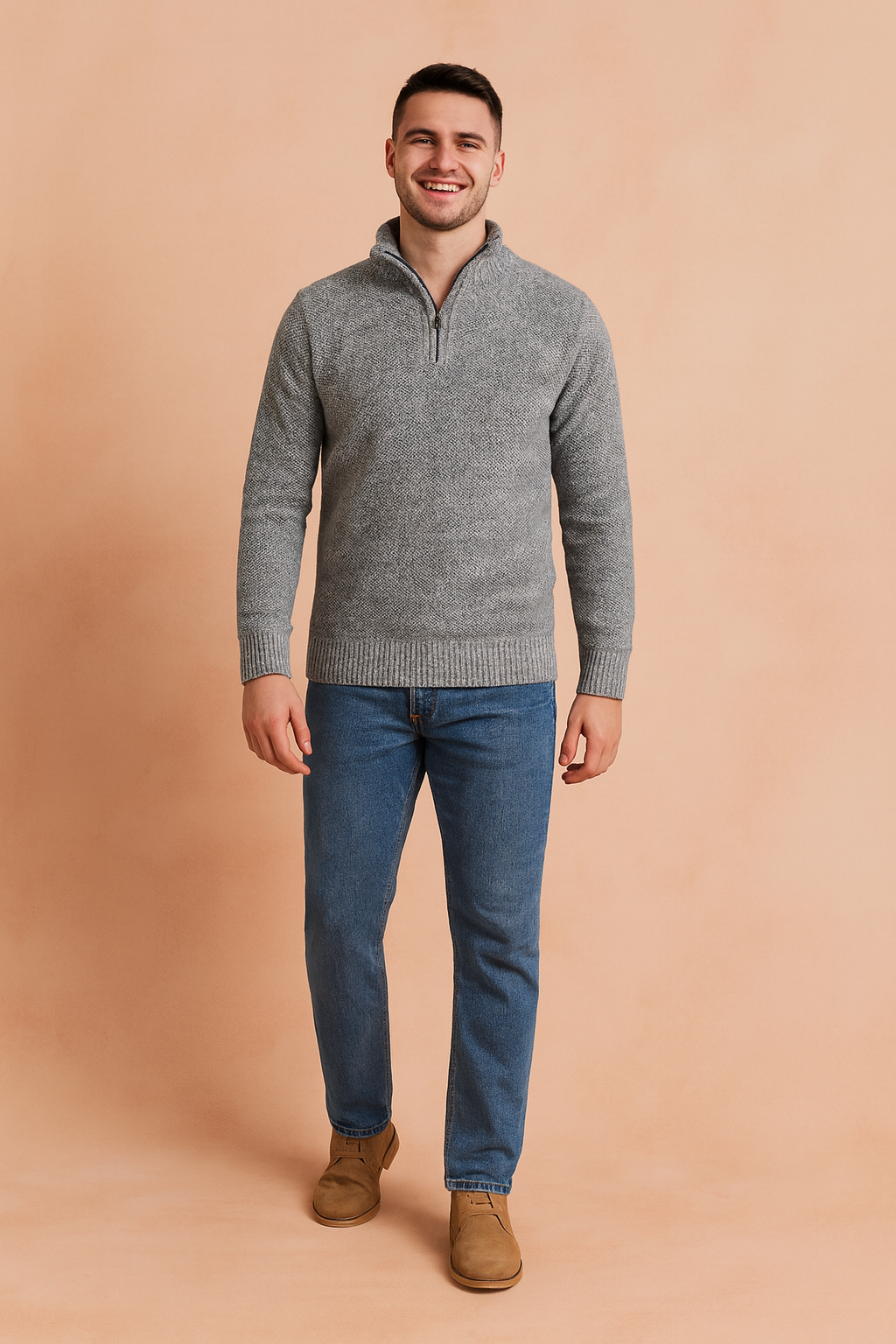 Czesław | Zipper Sweater for Cold Days 3