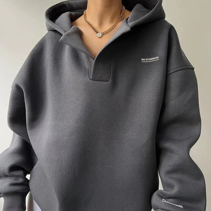 Damen Oversize Lounge Hoodie 3