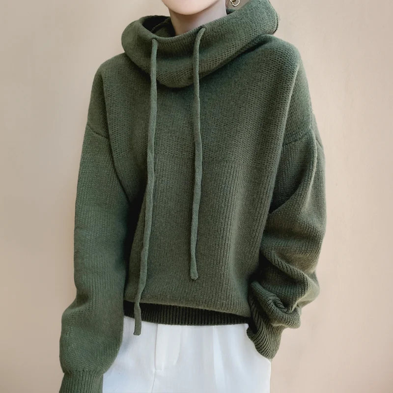 Damen Rollkragenpullover aus Merinowolle 1