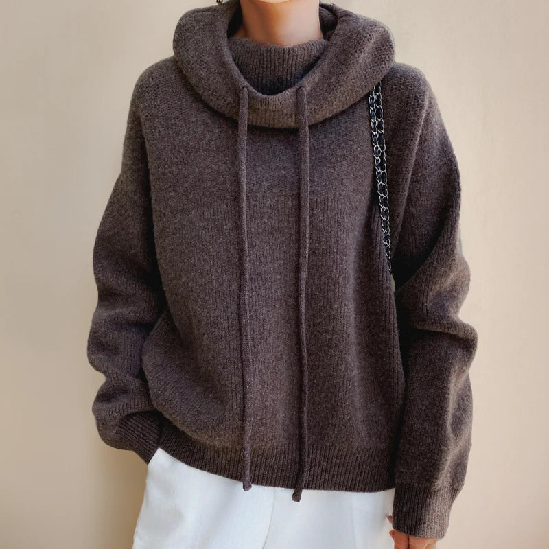 Damen Rollkragenpullover aus Merinowolle 6