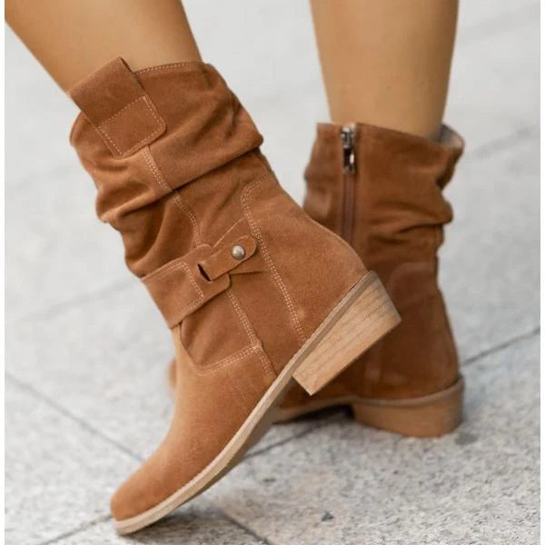 Damen Stiefeletten mit bequemem Einstieg und vielseitigem Design 0