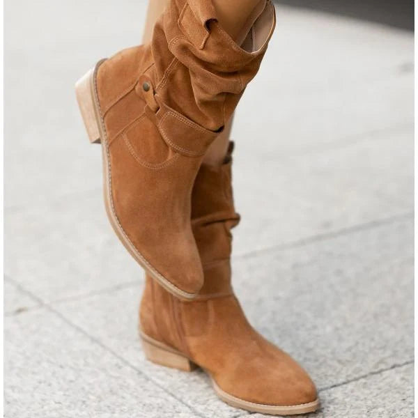 Damen Stiefeletten mit bequemem Einstieg und vielseitigem Design 2