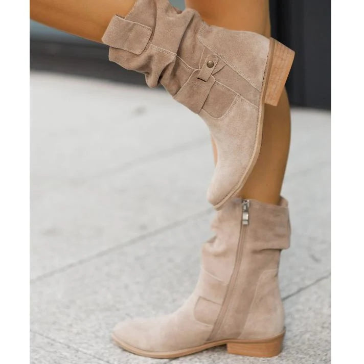 Damen Stiefeletten mit bequemem Einstieg und vielseitigem Design 3