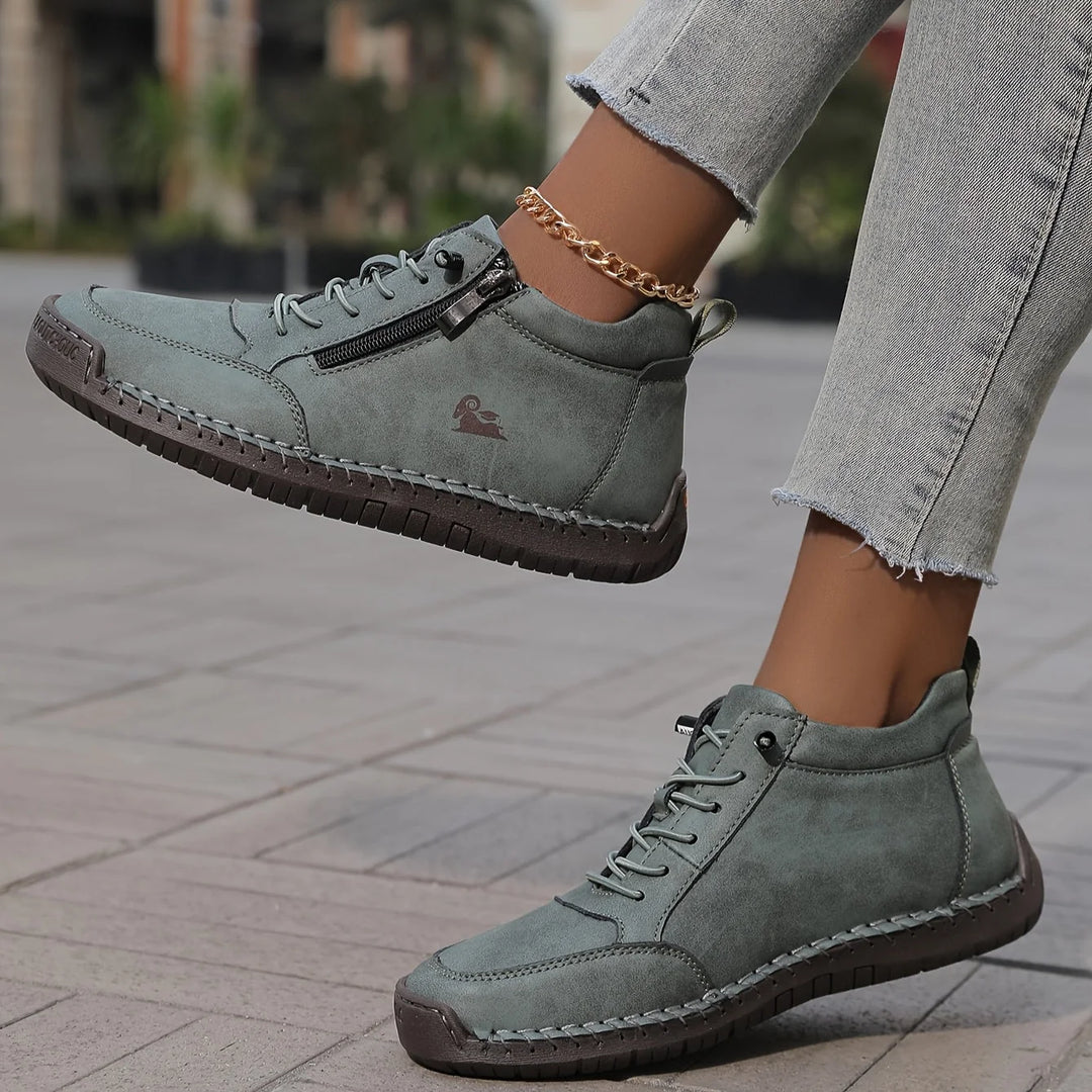 Damen orthopädische Sneaker mit gepolsterter Sohle 7