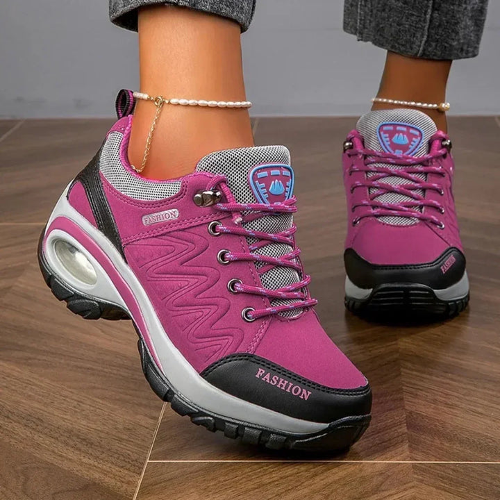 Damen wasserdichte Wanderschuhe mit rutschfester Sohle 1