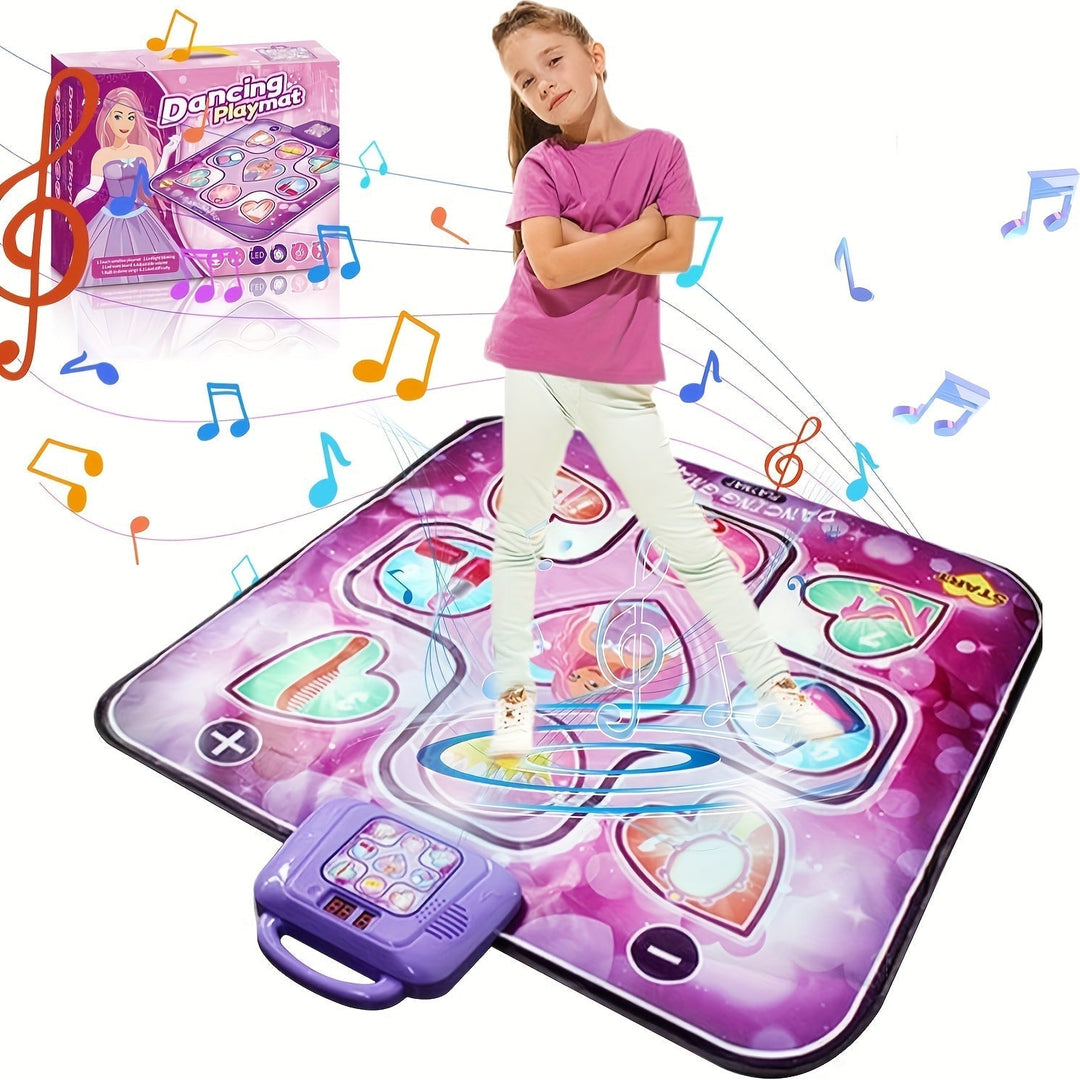 DanceJoy | Interactive Fun Pink Dance Mat for Girls with Scoring Function 5